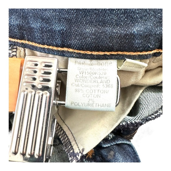 RAG & BONE | Stiletto Bootcut Jean in Wonderland Dark Wash Size 26 - Picture 9 of 12